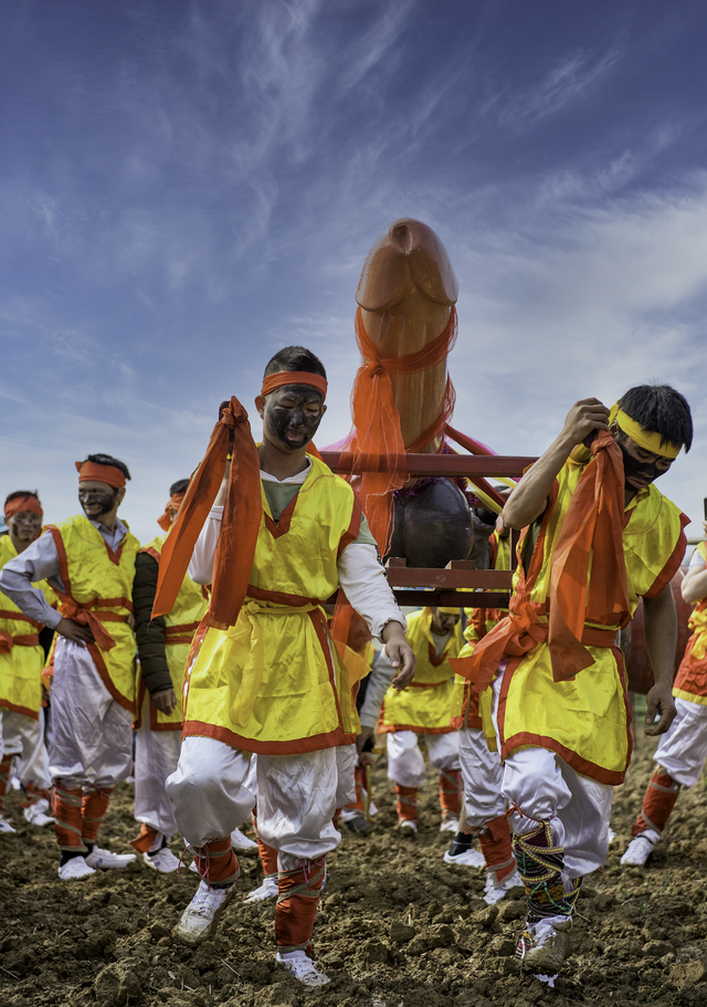 Unique procession of real life in Lang Son, tourists blush - 4