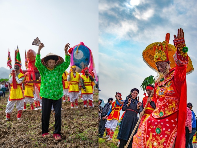 Unique procession of real life in Lang Son, visitors blushing - 7