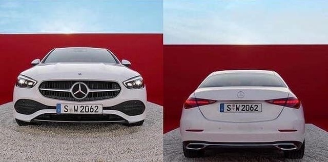 Mercedes-Benz C-Class 2022 lộ diện trước giờ G - 2 Mercedes-Benz C-Class 2022 lộ diện trước giờ G - 2
