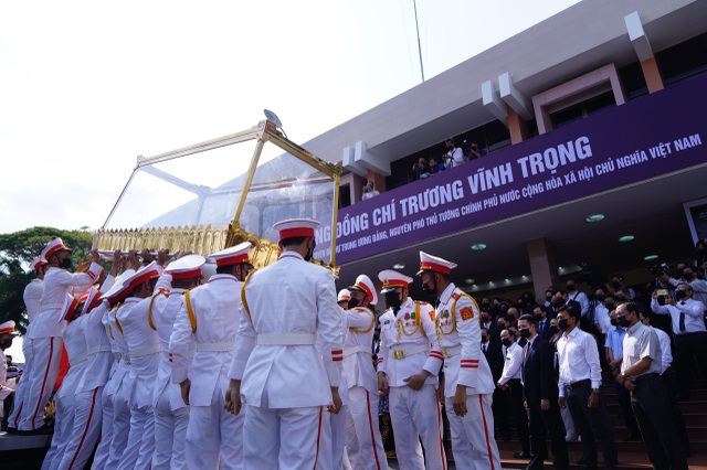 Lễ truy điệu và an táng nguyên Phó Thủ tướng Trương Vĩnh Trọng - 9