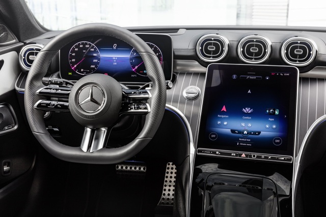 Mercedes-Benz C-Class 2022 chính thức ra mắt, vẫn là S-Class thu nhỏ - 34 Mercedes-Benz C-Class 2022 chính thức ra mắt, vẫn là S-Class thu nhỏ - 34