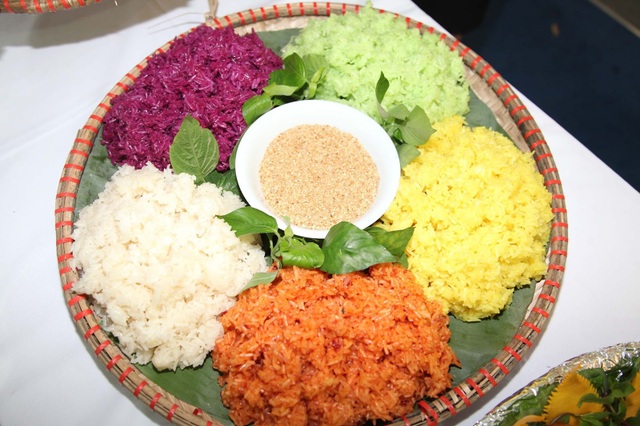Công thức đơn giản làm xôi ngũ sắc cúng rằm tháng Giêng - 5 Công thức đơn giản làm xôi ngũ sắc cúng rằm tháng Giêng - 5