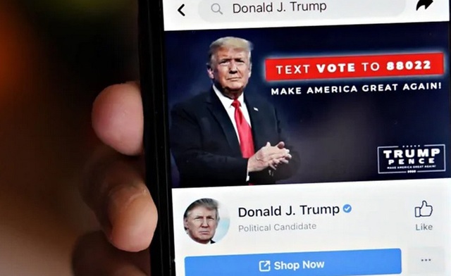 Ông Trump đòi Facebook, Instagram mở lại tài khoản bị đình chỉ vô thời hạn - 1