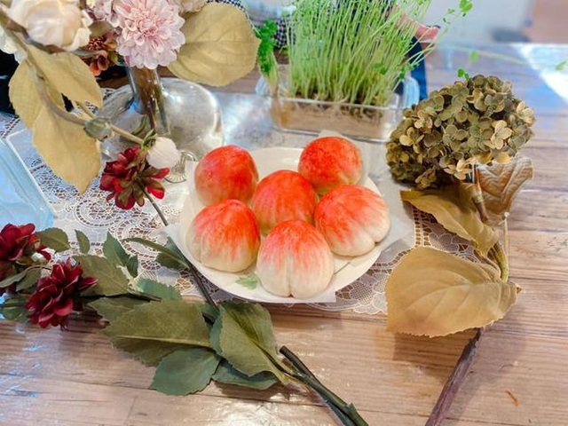 Cách làm bánh bao quả đào tiên bày mâm chay Tết Nguyên tiêu - 1 Cách làm bánh bao quả đào tiên bày mâm chay Tết Nguyên tiêu - 1