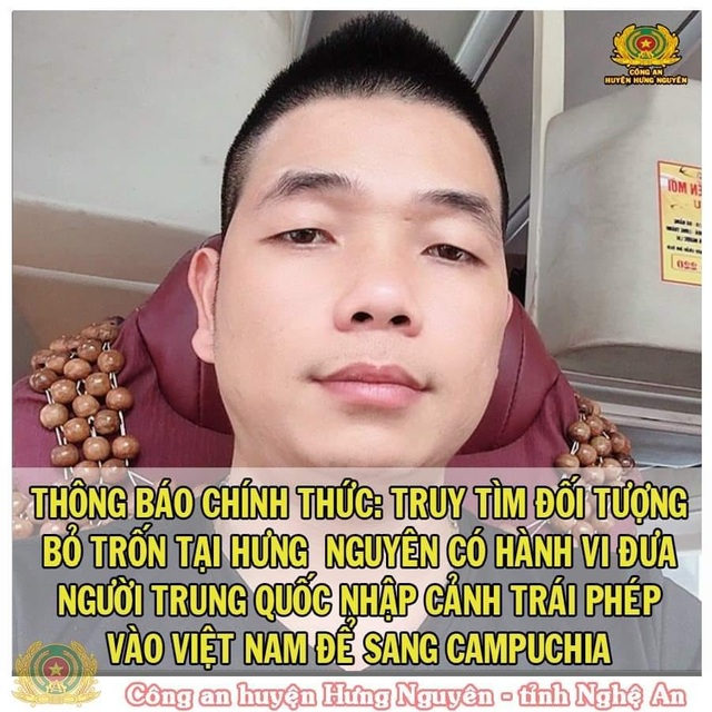 Truy tìm đối tượng đưa 7 người Trung Quốc nhập cảnh trái phép vào Việt Nam - 1