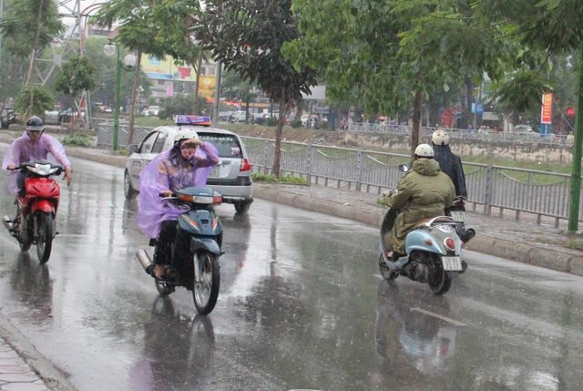Miền Bắc đón không khí lạnh, nhiều nơi mưa rào - 1 Miền Bắc đón không khí lạnh, nhiều nơi mưa rào - 1
