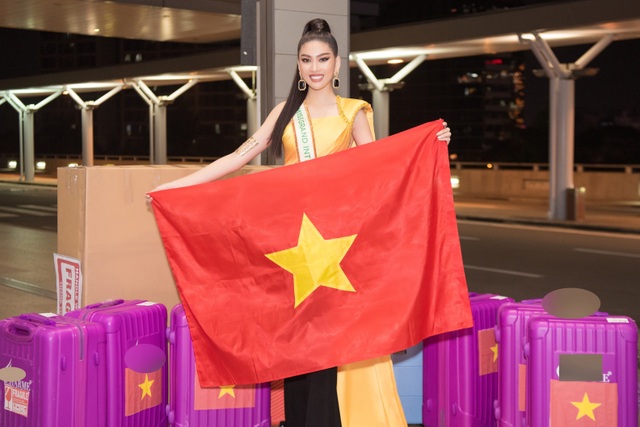 Phải cách ly, Ngọc Thảo mang 150kg hành lý sang Thái Lan dự thi - 8 Phải cách ly, Ngọc Thảo mang 150kg hành lý sang Thái Lan dự thi - 8