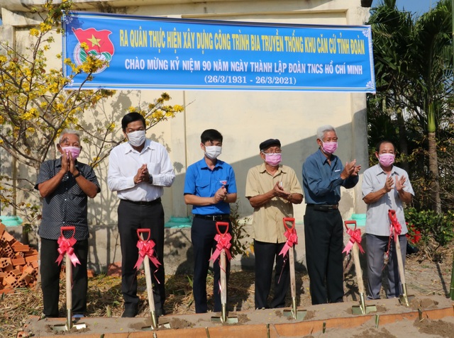 Cà Mau: Xây dựng Bia truyền thống khu căn cứ tỉnh Đoàn - 1 Cà Mau: Xây dựng Bia truyền thống khu căn cứ tỉnh Đoàn - 1