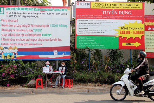 Doanh nghiệp đỏ mắt tìm công nhân làm việc ở Bình Dương - 1 Doanh nghiệp đỏ mắt tìm công nhân làm việc ở Bình Dương - 1