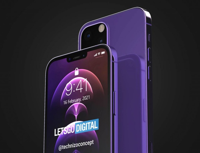 Video và ảnh bản dựng 3D hoàn chỉnh phiên bản iPhone 13 - 1 Video và ảnh bản dựng 3D hoàn chỉnh phiên bản iPhone 13 - 1