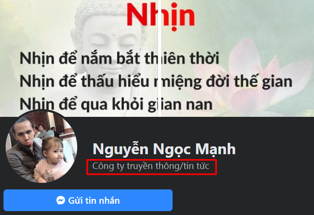 Tài khoản giả, page mạo danh Nguyễn Ngọc Mạnh mọc lên như nấm - 2