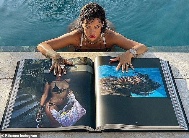 Rihanna bốc lửa trong bộ ảnh quảng cáo mới - 8 Rihanna bốc lửa trong bộ ảnh quảng cáo mới - 8