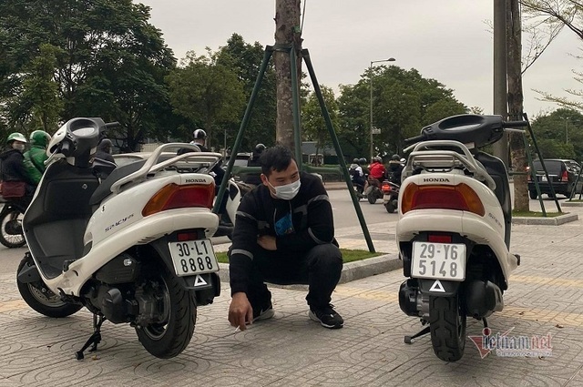 Săn cặp đôi Honda Spacy với giá gần 600 triệu đồng ở Hà Nội - 1 Săn cặp đôi Honda Spacy với giá gần 600 triệu đồng ở Hà Nội - 1