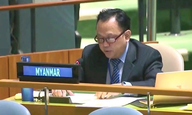 Quyền đại sứ Myanmar tại Liên Hợp Quốc bất ngờ từ chức - 1 Quyền đại sứ Myanmar tại Liên Hợp Quốc bất ngờ từ chức - 1
