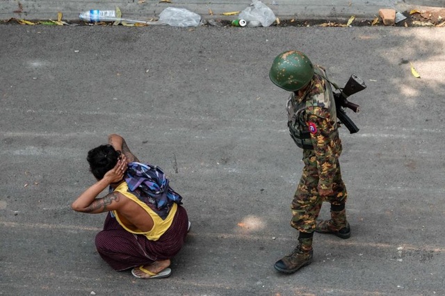 38 người biểu tình thiệt mạng trong một ngày, quân đội Myanmar lên tiếng - 1 38 người biểu tình thiệt mạng trong một ngày, quân đội Myanmar lên tiếng - 1