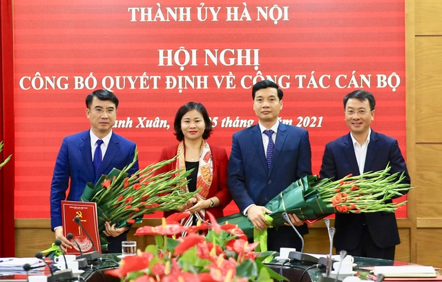 Hà Nội có tân Giám đốc Sở Tài chính và Bí thư quận Thanh Xuân - 1 Hà Nội có tân Giám đốc Sở Tài chính và Bí thư quận Thanh Xuân - 1