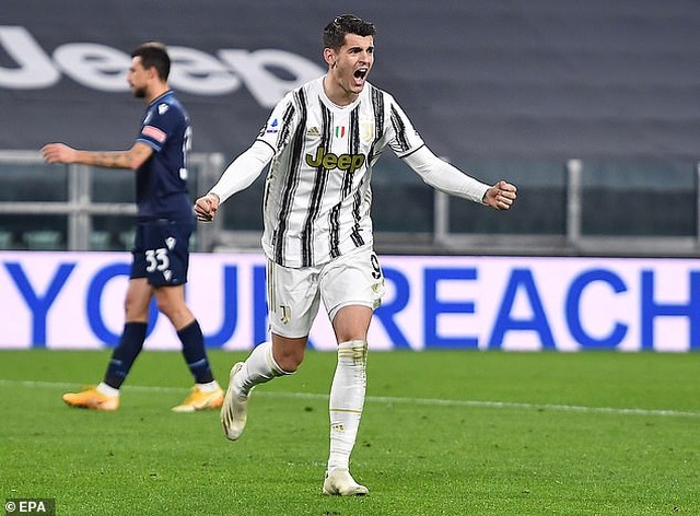 Morata bất ngờ rực sáng, Juventus xuất sắc vùi dập Lazio - 1