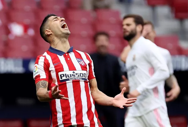 Luis Suarez ghi bàn, Atletico vẫn hòa tiếc nuối Real Madrid - 1 Luis Suarez ghi bàn, Atletico vẫn hòa tiếc nuối Real Madrid - 1