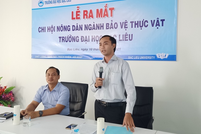Sinh viên Đại học Bạc Liêu lập Chi hội Nông dân ngay trong trường học - 2 Sinh viên Đại học Bạc Liêu lập Chi hội Nông dân ngay trong trường học - 2