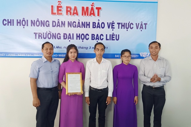 Sinh viên Đại học Bạc Liêu lập Chi hội Nông dân ngay trong trường học - 1 Sinh viên Đại học Bạc Liêu lập Chi hội Nông dân ngay trong trường học - 1