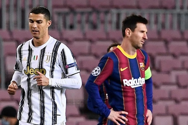 C.Ronaldo, Messi bị loại sớm ở Champions League: Dấu chấm hết cho kỷ nguyên - 2