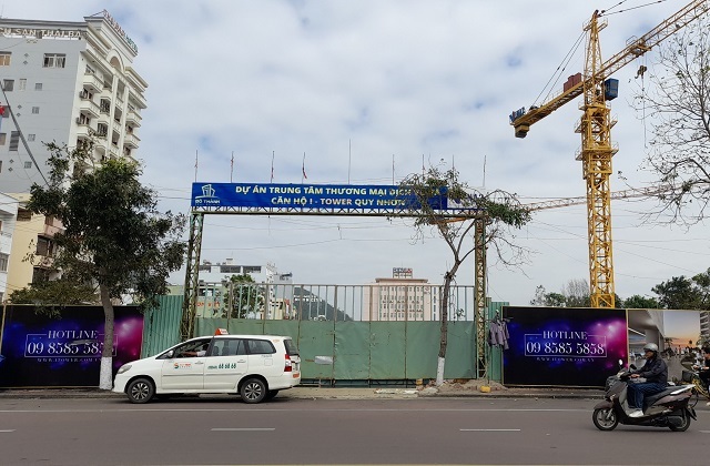 Dự án I-Tower Quy Nhơn xây dựng không phép trên đất vàng - 1 Dự án I-Tower Quy Nhơn xây dựng không phép trên đất vàng - 1