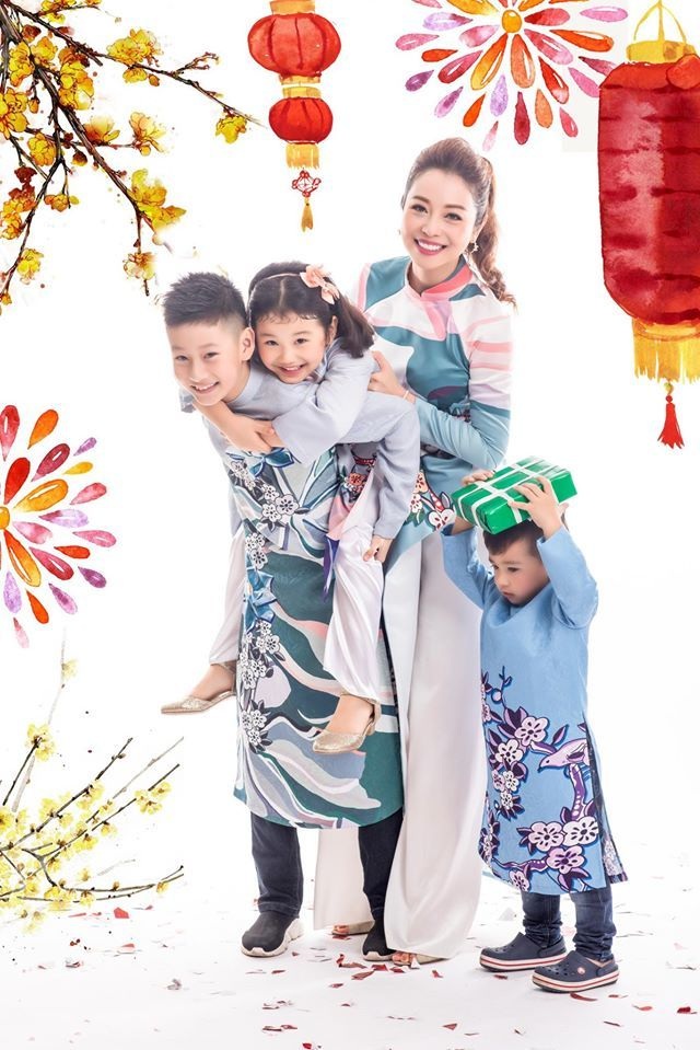 Cuộc sống sang chảnh, hạnh phúc của những hoa hậu Việt đông con - 9