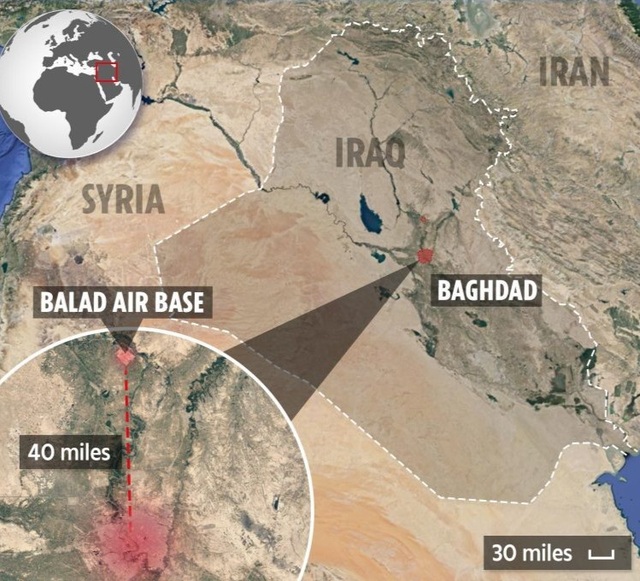 Mưa rocket trút xuống căn cứ Iraq có quân Mỹ đồn trú - 2 Mưa rocket trút xuống căn cứ Iraq có quân Mỹ đồn trú - 2