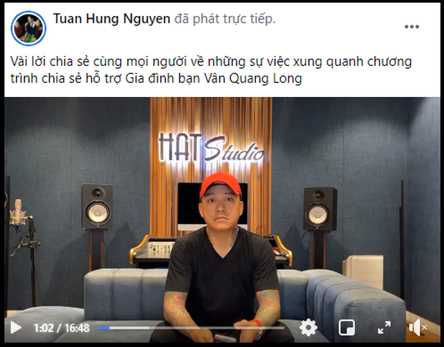 Tuấn Hưng bức xúc lên tiếng về ồn ào đêm nhạc tưởng nhớ Vân Quang Long