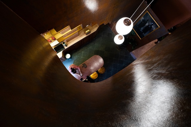 Quán cà phê khoác lưới thép mềm mại, giúp giảm bức xạ nhiệt - 5