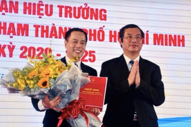 GS.TS Huỳnh Văn Sơn chính thức trở thành Hiệu trưởng ĐH Sư phạm TPHCM - 2 GS.TS Huỳnh Văn Sơn chính thức trở thành Hiệu trưởng ĐH Sư phạm TPHCM - 2