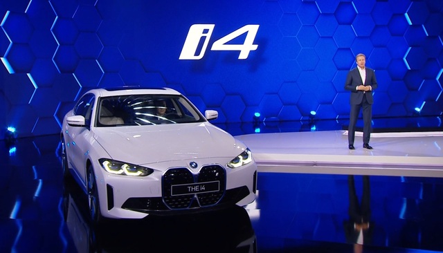 BMW i4 có công suất lên tới 523 mã lực, cạnh tranh sát sườn Tesla Model 3 - 1
