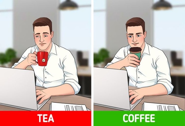 5 lý do uống cà phê tốt hơn trà vào buổi sáng - 3