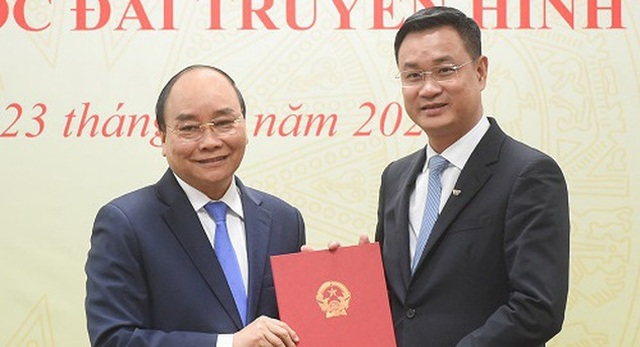 Thủ tướng Nguyễn Xuân Phúc trao quyết định bổ nhiệm Tổng Giám đốc VTV - 1
