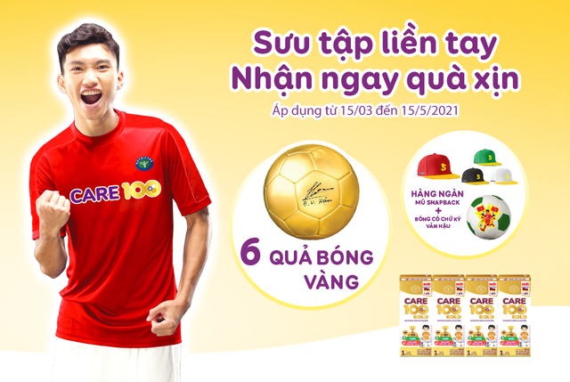 Đoàn Văn Hậu trở thành đại sứ độc quyền của thương hiệu Care 100 - 2 Đoàn Văn Hậu trở thành đại sứ độc quyền của thương hiệu Care 100 - 2