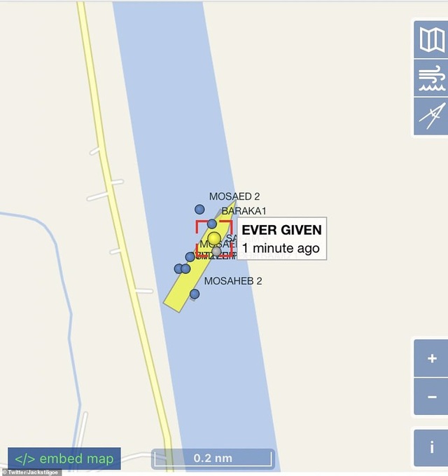Chạy đua giải cứu kênh đào Suez bị siêu tàu hàng án ngữ - 7