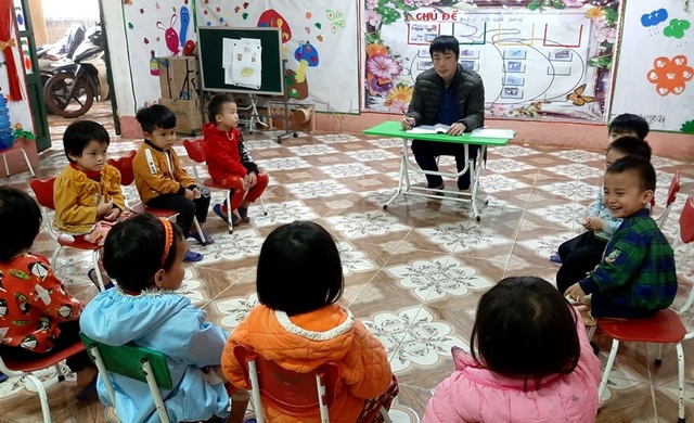 Rộn ràng giờ học hạnh phúc của các thầy giáo dạy trẻ mầm non - 4 Rộn ràng giờ học hạnh phúc của các thầy giáo dạy trẻ mầm non - 4