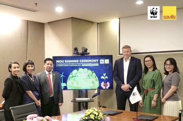 Savills Việt Nam ký kết hợp tác với tổ chức WWF - 1 Savills Việt Nam ký kết hợp tác với tổ chức WWF - 1