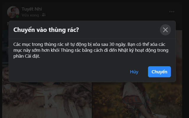 Facebook cho phép người dùng khôi phục ảnh đã xóa - 2