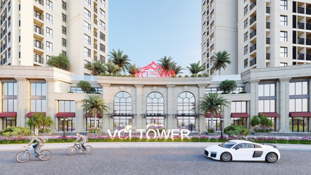 Đất Xanh Miền Bắc độc quyền phân phối khối đế thương mại VCI Tower Vĩnh Yên - 2 Đất Xanh Miền Bắc độc quyền phân phối khối đế thương mại VCI Tower Vĩnh Yên - 2