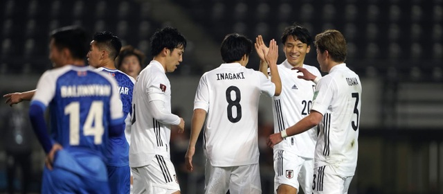 Nhật Bản giành chiến thắng kỷ lục 14-0 ở vòng loại World Cup - 2 Nhật Bản giành chiến thắng kỷ lục 14-0 ở vòng loại World Cup - 2