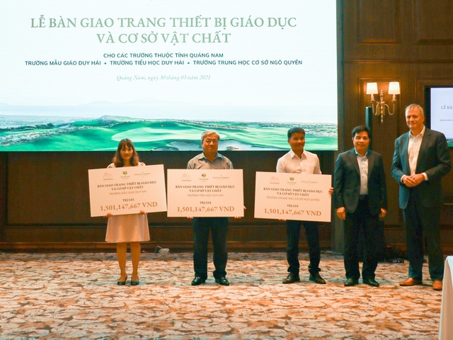 Quảng Nam: Tiếp nhận hơn 4 tỷ đồng để nâng cấp và sửa chữa các trường học - 1 Quảng Nam: Tiếp nhận hơn 4 tỷ đồng để nâng cấp và sửa chữa các trường học - 1