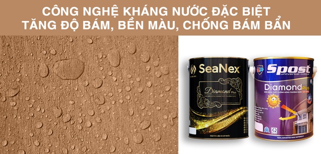 Sơn SPOST với khả năng kháng nước đặc biệt - 1 Sơn SPOST với khả năng kháng nước đặc biệt - 1