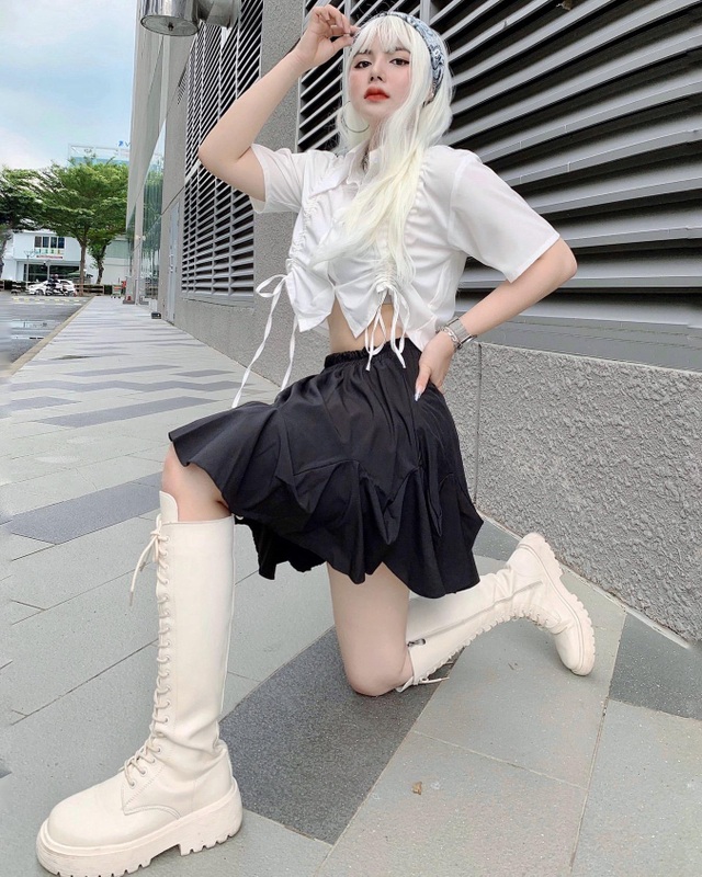 Phong cách cá tính, đầy quyến rũ của hot girl Bình Dương - 5 Phong cách cá tính, đầy quyến rũ của hot girl Bình Dương - 5