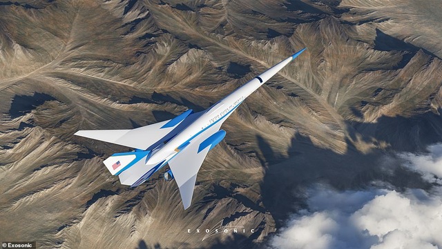 Hé lộ thiết kế của chuyên cơ Không lực Một bay với tốc độ siêu âm - 1