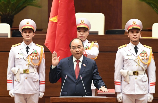 Tân Chủ tịch nước Nguyễn Xuân Phúc tuyên thệ nhậm chức - 5