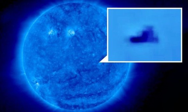 Tam giác đen vô tình được phát hiện gần Mặt trời - 1