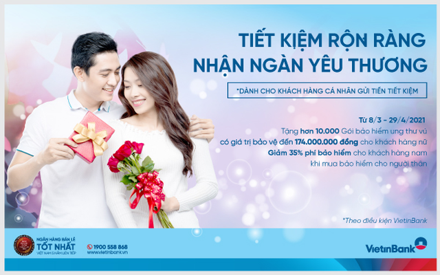 VietinBank dành tặng nhiều ưu đãi cho phái đẹp - 1 VietinBank dành tặng nhiều ưu đãi cho phái đẹp - 1