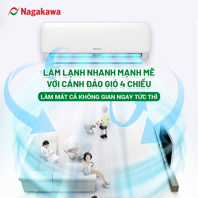 Nói được làm được, điều hòa Nagakawa trình làng những công nghệ vượt kỳ vọng - 3 Nói được làm được, điều hòa Nagakawa trình làng những công nghệ vượt kỳ vọng - 3