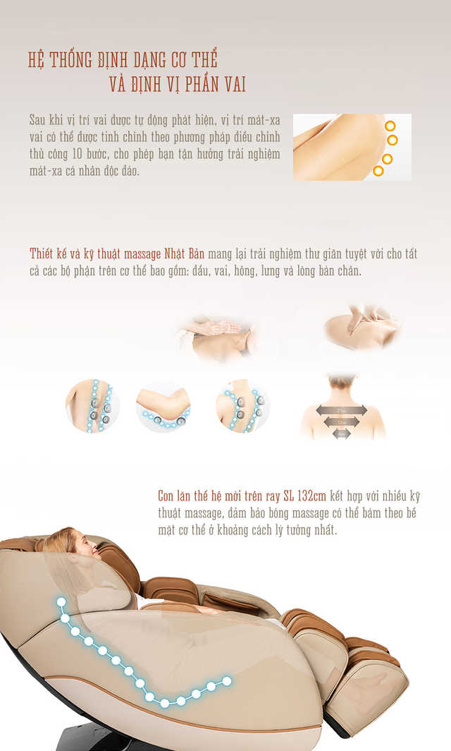 Ghế massage Boss Chair - sức khỏe trọn vẹn cho mọi gia đình - 5 Ghế massage Boss Chair - sức khỏe trọn vẹn cho mọi gia đình - 5